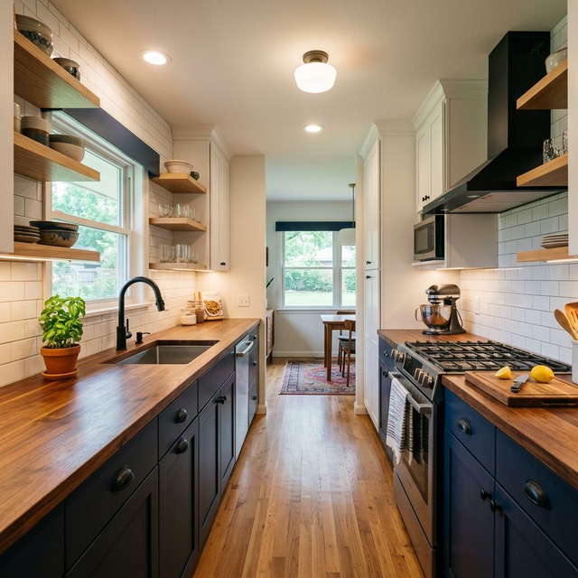 Galley Kitchen Renovation — Kitchen Remodel in Broken Arrow, OK